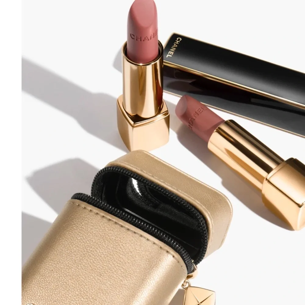 CHANEL Rouge Allure Velvet Lipsticks in Gold Case - Picture 3 of 7